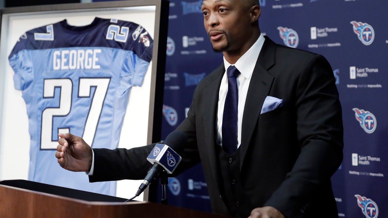 Titans retiring numbers of Eddie George, late Steve McNair